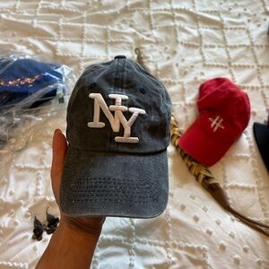 Gray NY Logo Cap